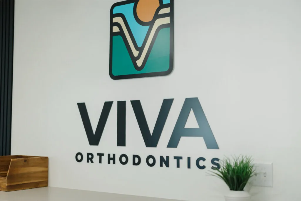 VIVA Orthodontics welcoming reception area